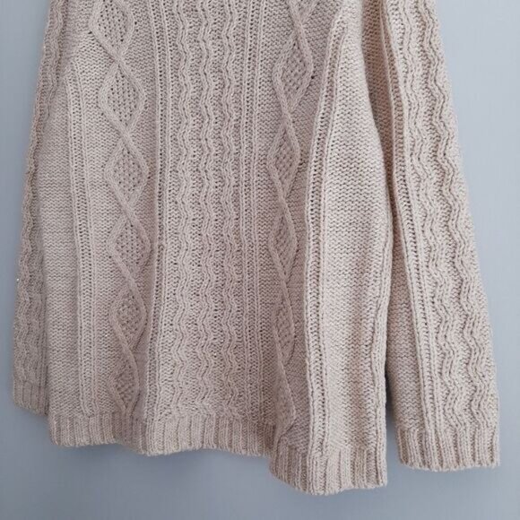 Joe Fresh Cream Cable Knit Sweater - Picture 8 of 12